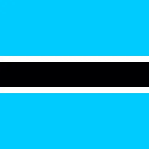 Unlimited Botswana eSIM data plan for tourists - Botswana Flag