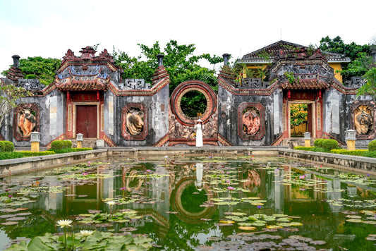 Travel eSIM; ancient temple complex in Vietnam