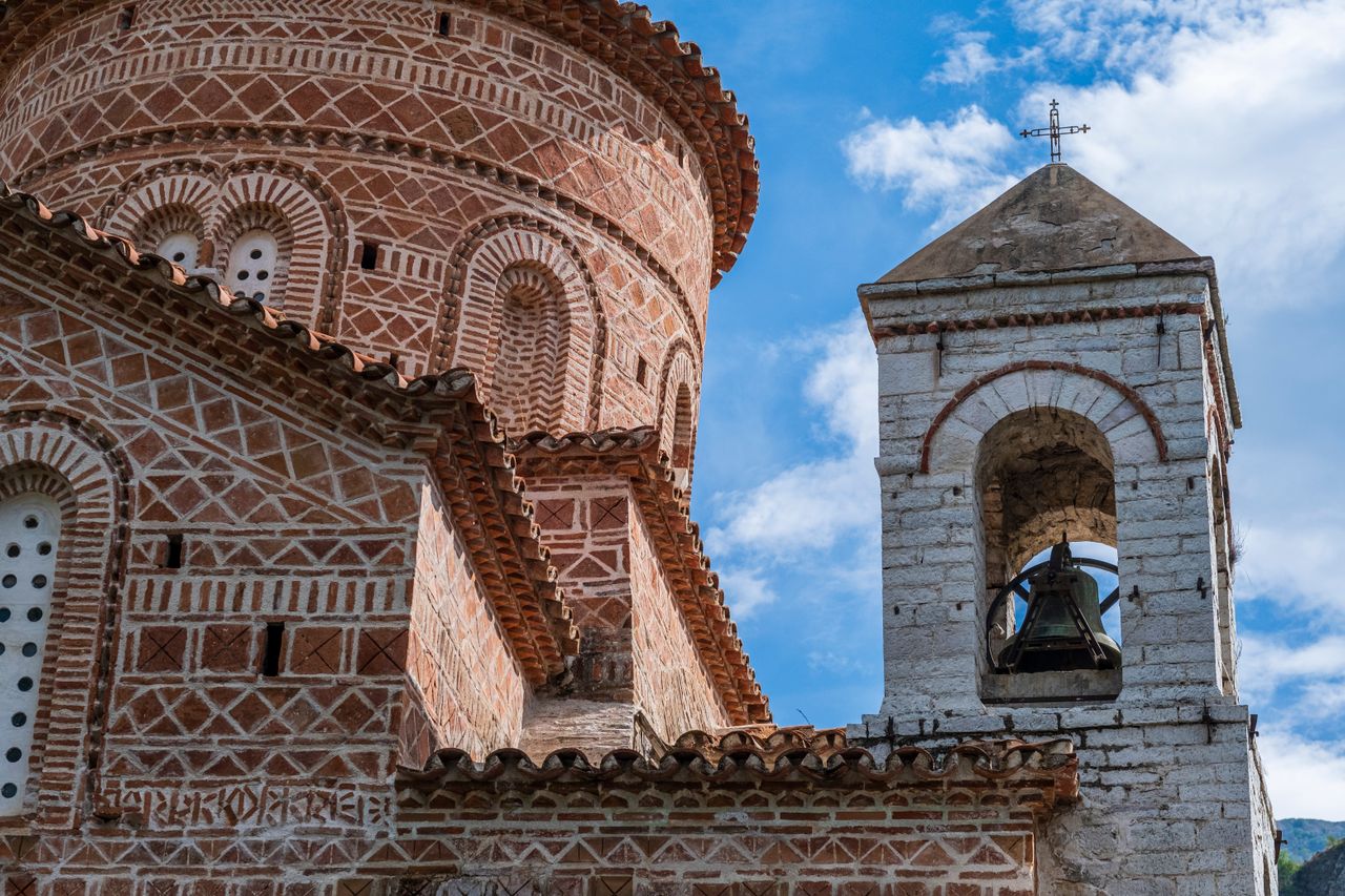 Best eSIM for Albania travel - photo of old historic church in Albania