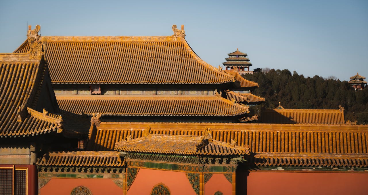China eSIM travel plans - photo of traditional Chinese buildings