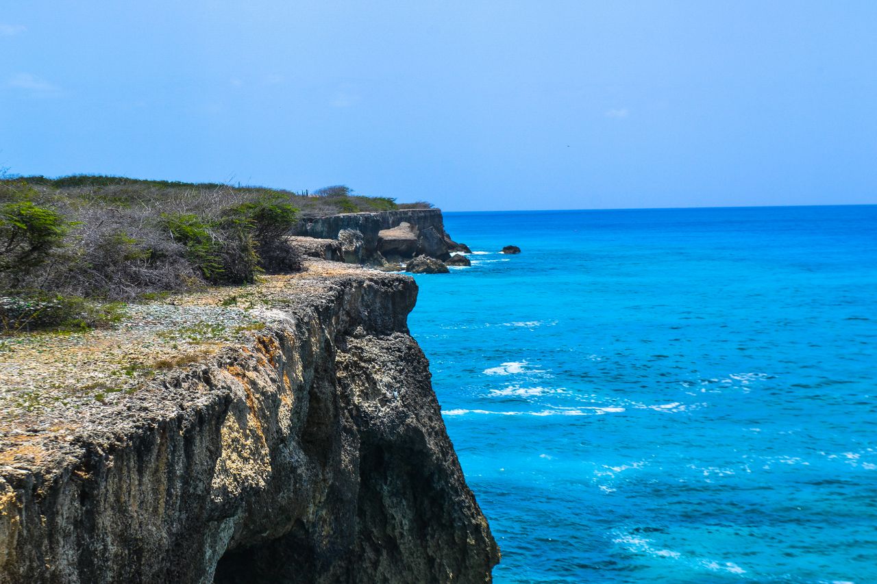 Best eSIM for Curacao travel - photo of Curacao seaside.