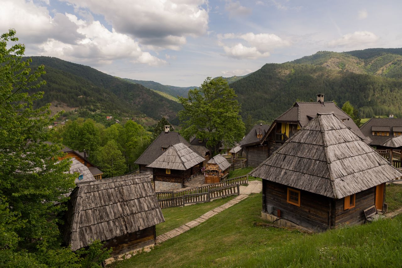 Czechia eSIM plans for travel - photo Czech mountain village