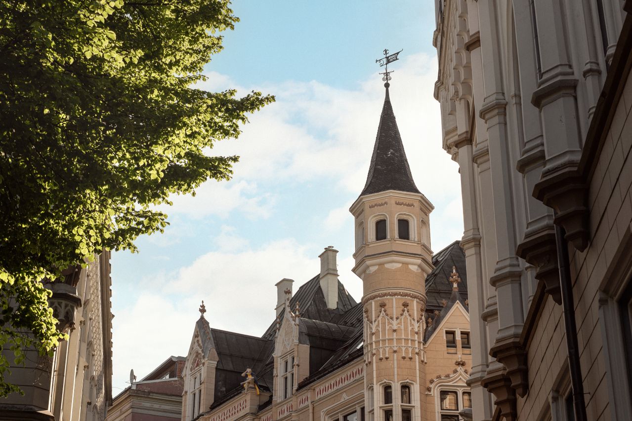 Best Latvia eSIM for travel - photo of historic buildings in Latvia