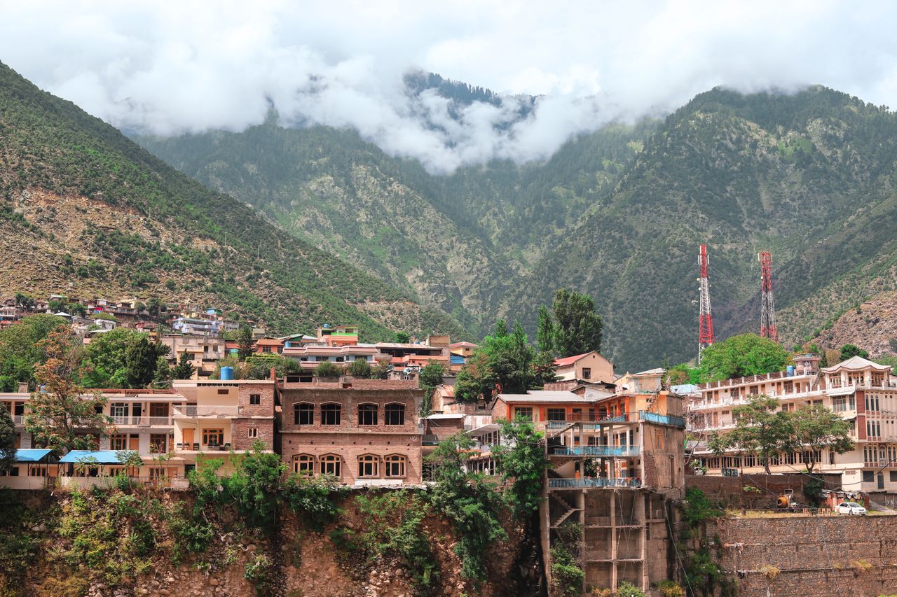 Best eSIM for Pakistan photo of mountain village in Pakistan.