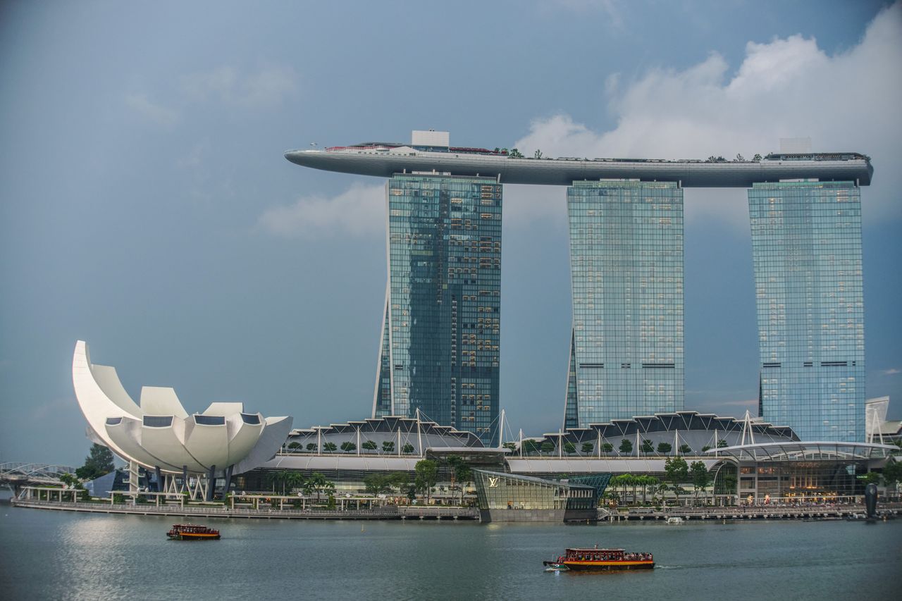 Singapore eSIM plans for travel - photo of Singapore cityscape