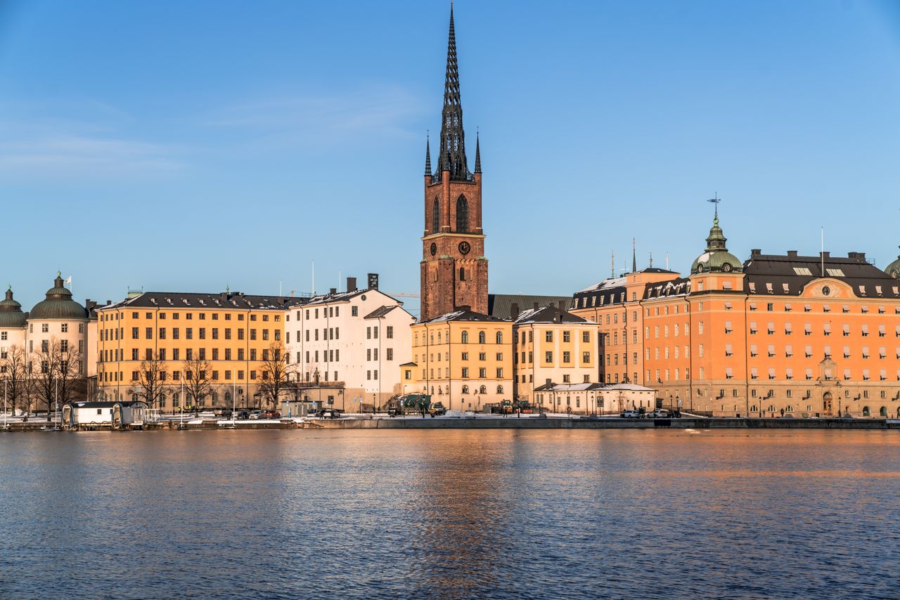 Best eSIM Sweden - photo of Sweden city with water in foreground