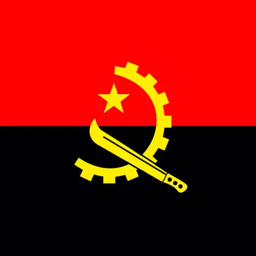 Unlimited Angola eSIM data plan for tourists - Angola Flag