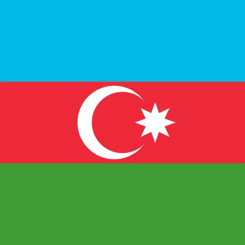 Unlimited Azerbaijan eSIM data plan for tourists - Azerbaijan Flag