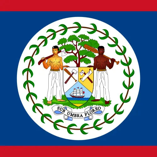 Unlimited Belize eSIM data plan for tourists - Belize Flag