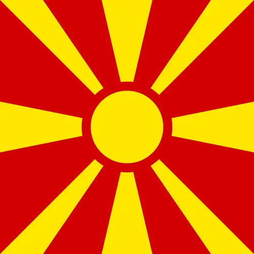 Unlimited North Macedonia eSIM data plan for tourists - North Macedonia Flag