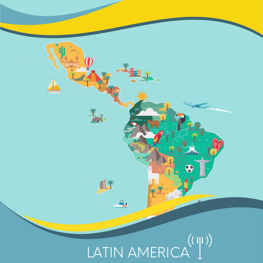 South America eSIM Data Plan